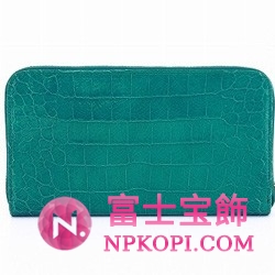 ミュウミュウ MIU MIU ラウンドファスナー式長財布 サイフ 財布 さいふ ターコイズ 5M0506-ST-COCCO-LUX-TURCHESE